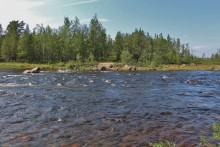 Le 7 Juillet – Route d’INARI (Finlande) à KARASJOK en (Norvège) - 6473 Kms – 15°